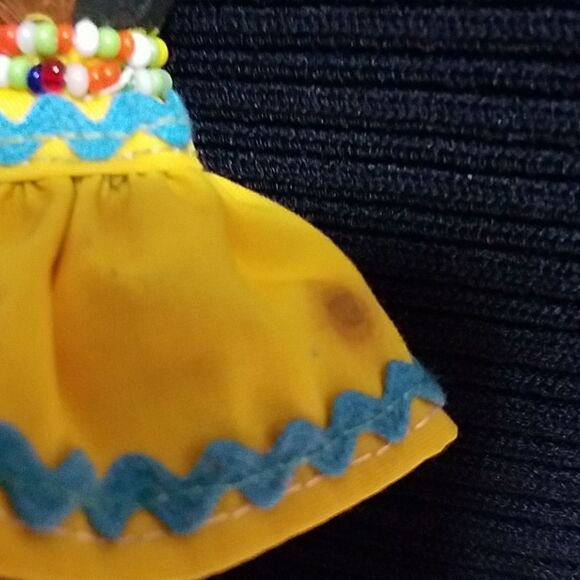 Coconut Husk Doll Necklace - Picture 4 of 4